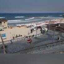 הטיילת בתל-אביב. | AFP