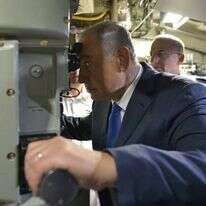 רה"מ נתניהו בטקס קבלת הפנים לצוללת אח"י רהב. | קובי גדעון לע"מ