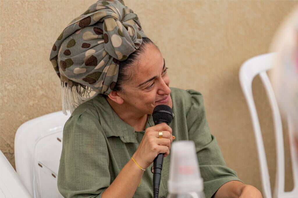 ללי דרעי בסוכת האבלים. | נעמה שטרן