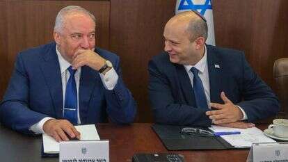 בנט וליברמן בימי הממשלה הקודמת. | מארק ישראל סלאם, פלאש 90