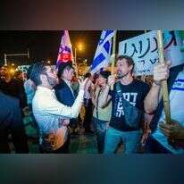 הפגנות בבני־ברק נגד התקצוב לחרדים. | פלאש 90