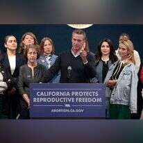 מושל קליפורניה, גווין ניוסם. | EPA