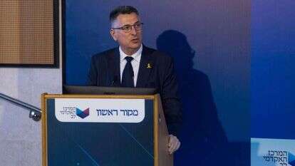 יו"ר הימין הממלכתי, ח"כ גדעון סער, בוועידת מקור ראשון והמרכז האקדמי לב. | לירון מולדובן יו"ר הימין הממלכתי, ח"כ גדעון סער, בוועידת מקור ראשון והמרכז האקדמי לב. | לירון מולדובן