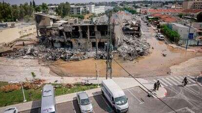 משטרת שדרות ב-7 באוקטובר. | חיים גולדברג, פלאש 90