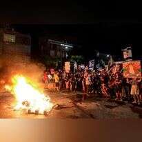 ההפגנות האלימות בתל אביב. | ג'מאל עוואד, פלאש 90