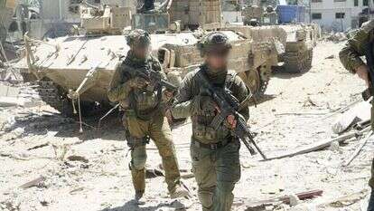 לוחמים מאוגדה 98 בעזה. | דובר צה"ל