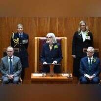 סם מוסטין, המושלת הכללית החדשה באוסטרליה. Lukas Coch/AAP Image via AP