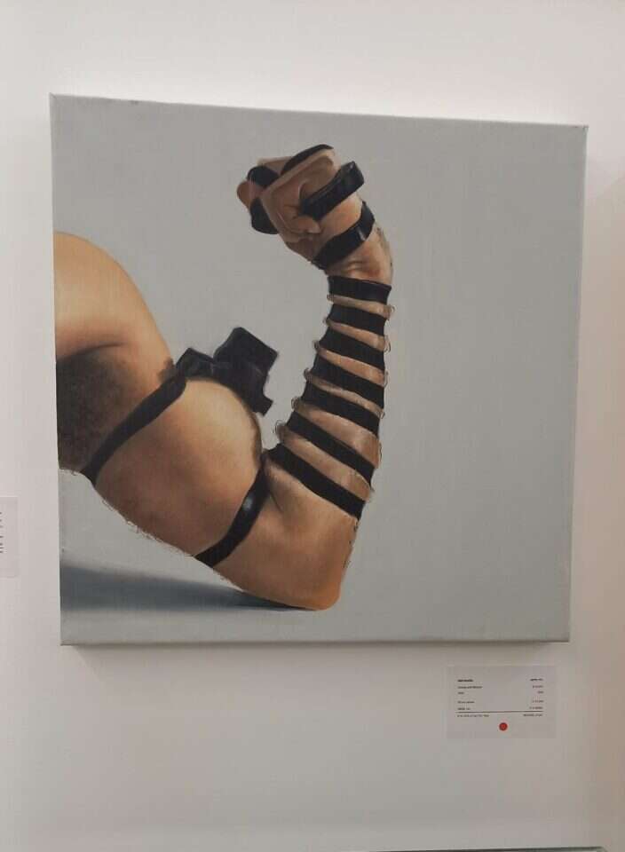 ציור שמן על בד של האמן דידי כליפה. | גליה היפש