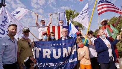 קמפיין הבחירות למען טראמפ בישראל.