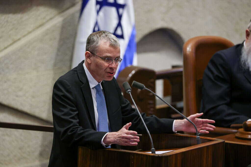 שר המשפטים יריב לוין. | נועם מושוקוביץ, דוברות הכנסת