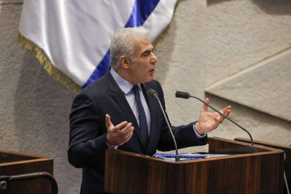 יאיר לפיד. | דני שם טוב, דוברות הכנסת