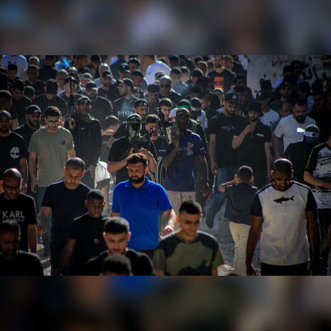 חמושים פלסטינים בטולכרם. | נאסר אשתייה, פלאש 90