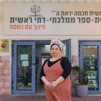 יעל ממו, מנהלת בית הספר "ראשית" בשדרות, בשבוע שעבר. | לירון מולדובן