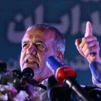 נשיא איראן, מסעוד פזכשיאן. | EPA