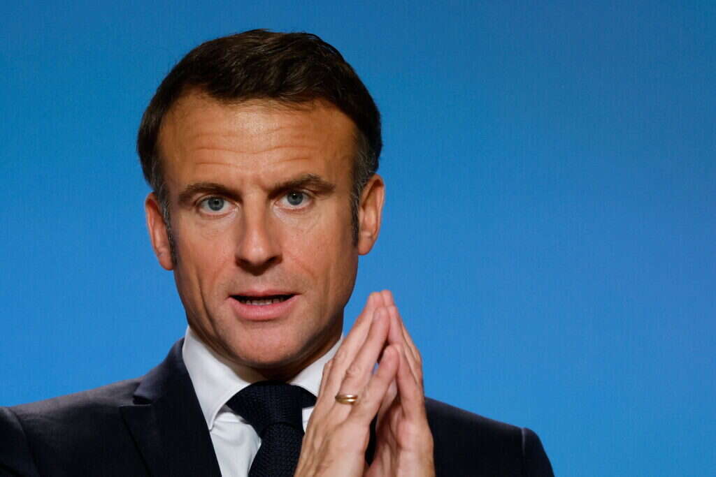 נשיא צרפת עמנואל מקרון. | Ludovic MARIN / AFP