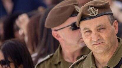 ראש אכ"א, האלוף יניב עשור. | חיים גולדברג - פלאש 90