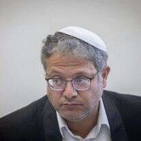 השר לביטחון לאומי איתמר בן גביר. | חיים גולדברג, פלאש 90