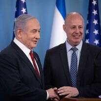 ראש הממשלה בנימין נתניהו וראש המל"ל צחי הנגבי. | חיים גולדברג, פלאש 90