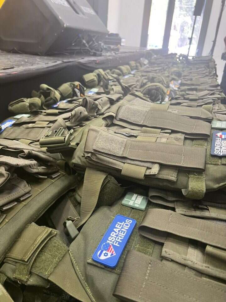 התרומות מארה"ב לכיתות הכוננות בקו התפר. | Israel Friends