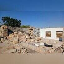 האתר הארכיאולוגי ליד היישוב שמעה. | רגבים