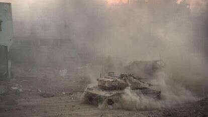 טנק צה"ל בשג'אעיה. | דובר צה"ל