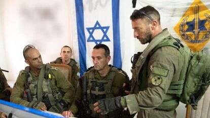 הרמטכ"ל הלוי בהערכת מצב במסדרון נצרים. | דובר צה"ל