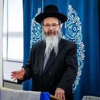 הרב מיכה הלוי. גרשון אלינסון, פלאש 90