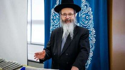 הרב מיכה הלוי. גרשון אלינסון, פלאש 90