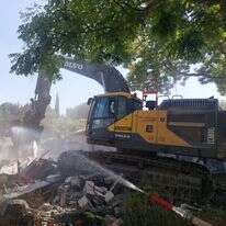 באגר בקיבוץ רעים, השבוע. | אלישיב רייכנר