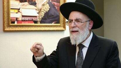 הרב שלמה שפירא. | יעקב כהן, פלאש 90