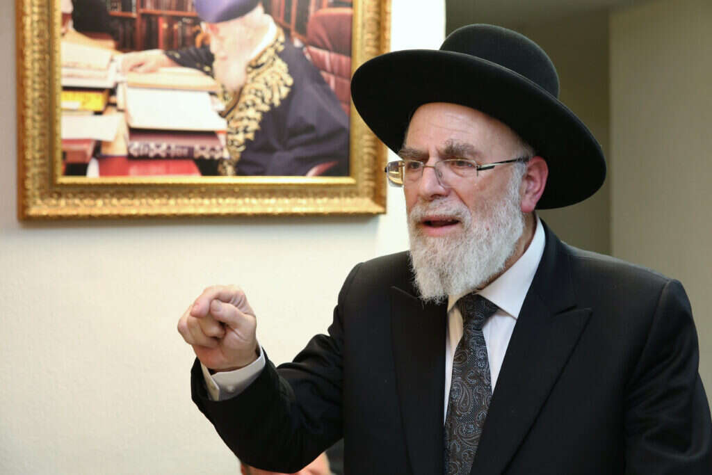 הרב שלמה שפירא. | יעקב כהן, פלאש 90