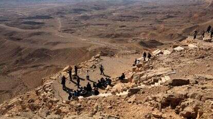 מכתש ירוחם. | יוסי זמיר / פלאש 90