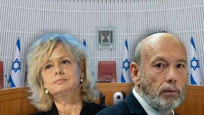 מבקר המדינה אנגלמן והיועמ"שית גלי בהרב-מיארה | יונתן זינדל, חיים גולדברג - פלאש 90 מבקר המדינה אנגלמן והיועמ"שית גלי בהרב-מיארה | יונתן זינדל, חיים גולדברג - פלאש 90