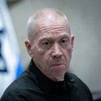 שר הביטחון לשעבר, יואב גלנט. | חיים גולדברג, פלאש 90