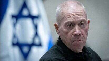 שר הביטחון לשעבר, יואב גלנט. | חיים גולדברג, פלאש 90