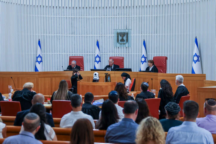 דיון בבית המשפט העליון, ארכיון. | חיים גולדברג, פלאש 90