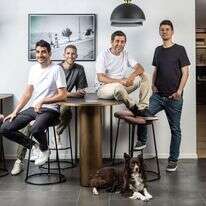 מייסדי חברת וויז. | אבישג שאר-ישוב