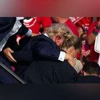 דונלד טראמפ לאחר הירי. | AFP