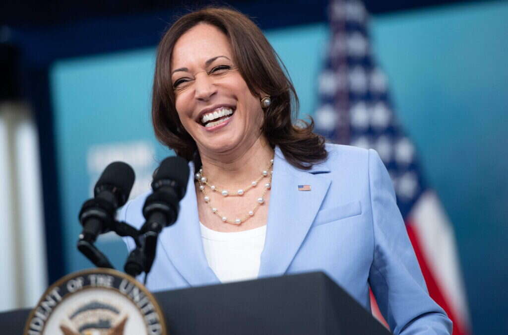 סגנית הנשיא והמועמדת לנשיאות, קמלה האריס. | AFP