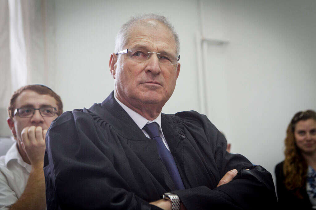 עו"ד דוד שמרון. | מרים אלסטר - פלאש 90