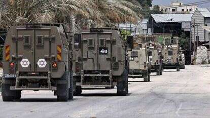 כוחות צה"ל בטולכרם. | Zain JAAFAR / AFP