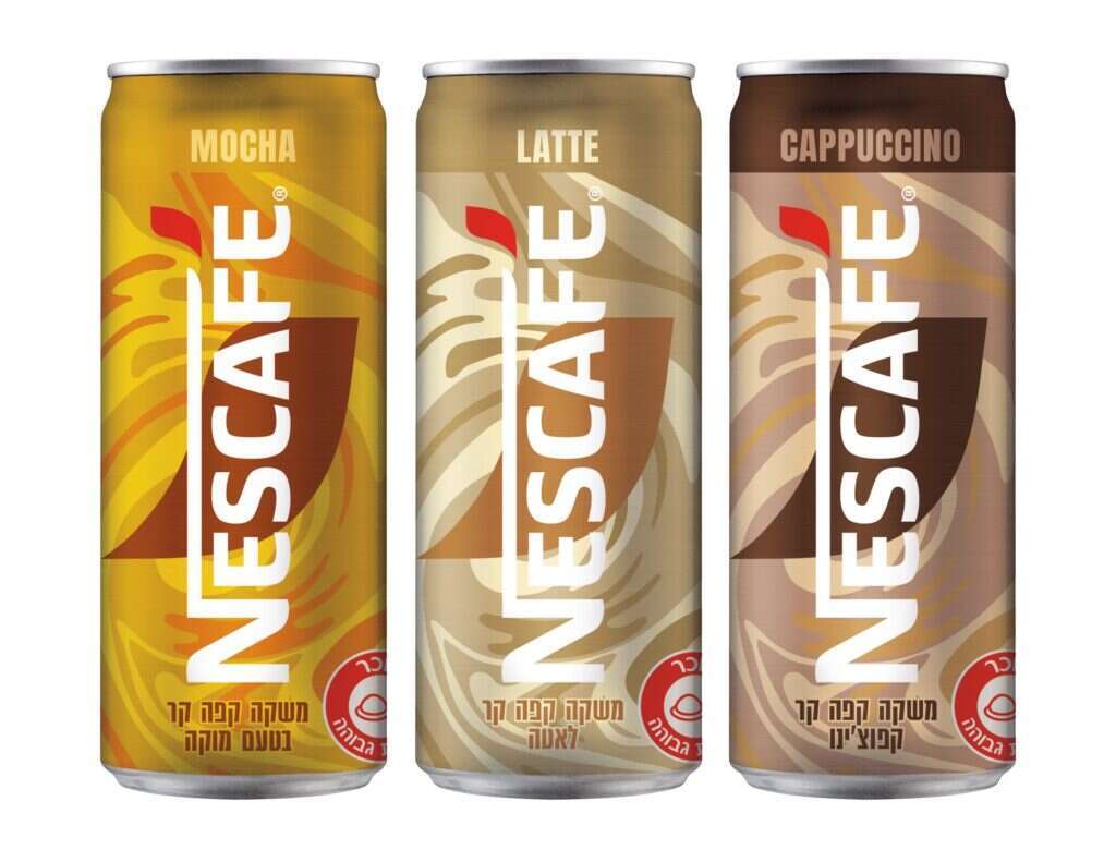 משקאות קפה קר של נסקפה. קרדיט: סטודיו אסם