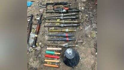 חלק מהאמל"ח שתפסו כוחות צה"ל ברפיח. | דו"צ חלק מהאמל"ח שתפסו כוחות צה"ל ברפיח. | דו"צ