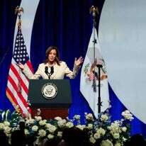 קמלה האריס. | AFP