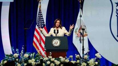 קמלה האריס. | AFP