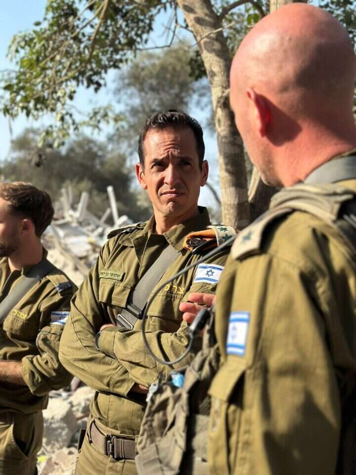אל"מ שלומי בן-יאיר בתפקידו כקצין אג"מ של פיקוד העורף. | דובר צה"ל