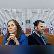 רביב דרוקר ויוליה שמאלוב-ברקוביץ'. צילומים: יונתן זינדל, נועם רבקין פנטון - פלאש 90