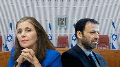 רביב דרוקר ויוליה שמאלוב-ברקוביץ'. צילומים: יונתן זינדל, נועם רבקין פנטון - פלאש 90