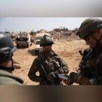 מח"ט אלכסנדרוני גיל ורנר במסדרון נצרים. | דובר צה"ל