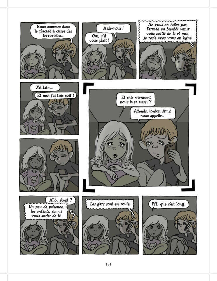 "הקושי הגדול היה להראות את העדינות של מיכאל ועמליה". הסיפור של משפחת עידן. איור: ניסים חזקיהו